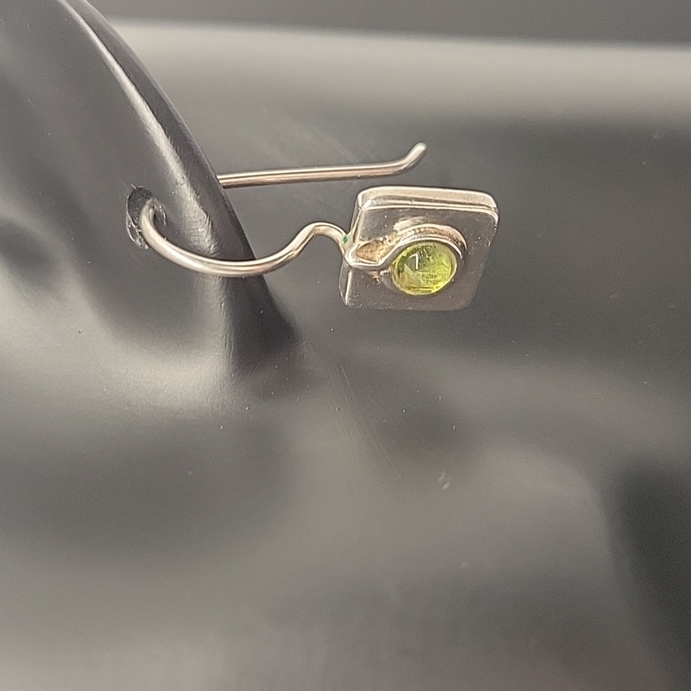 Peridot sterling silver pendant set - Picture 7 of 11
